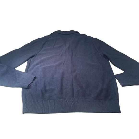 Banana Republic Cardigan Mens Shawl Collar Sweater Button Up Cotton Jacket - Picture 9 of 16